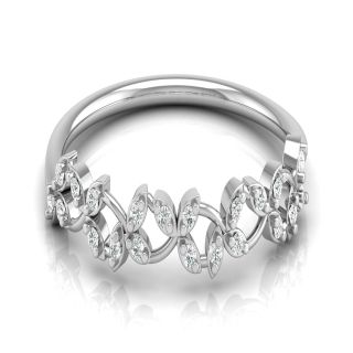 Mable Petal Design Diamond Ring